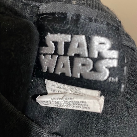 Vintage Star Wars Darth Vader Graphic Black Short Sleeve T-Shirt Youth XS (4/5) - Picture 6 of 6